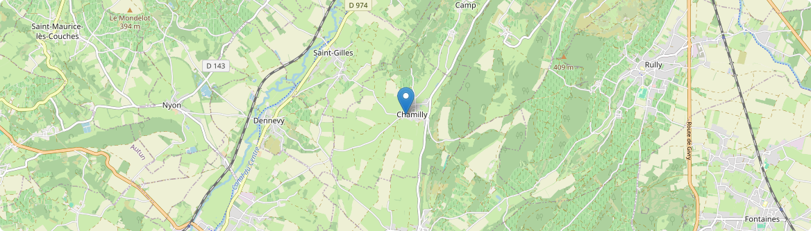 Chamilly - Carte