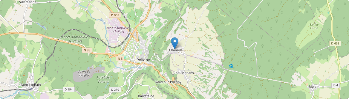 Chamole - Carte