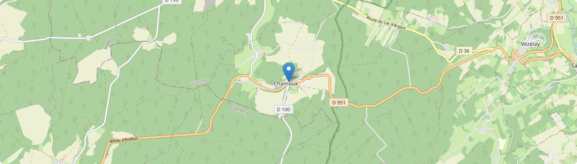 Chamoux - Carte