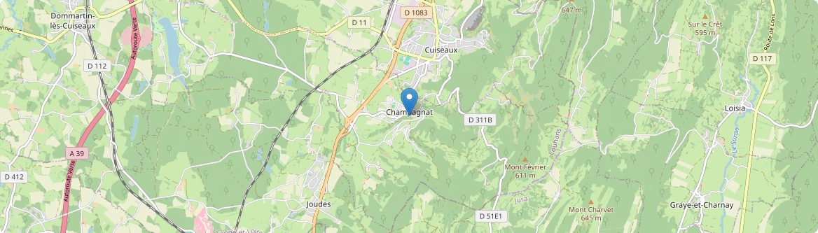 Champagnat - Carte