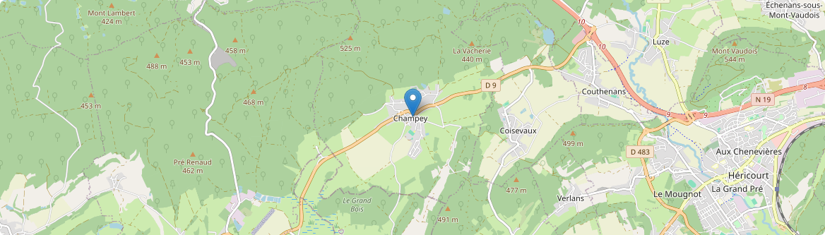 Champey - Carte