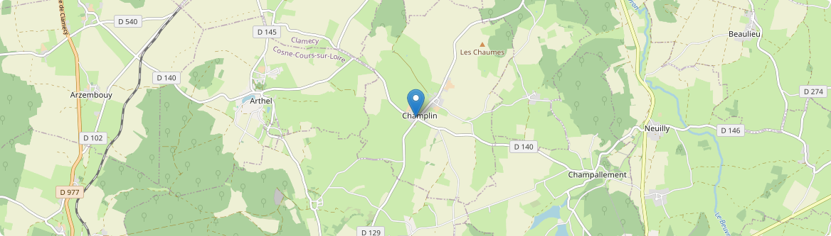 Champlin - Carte