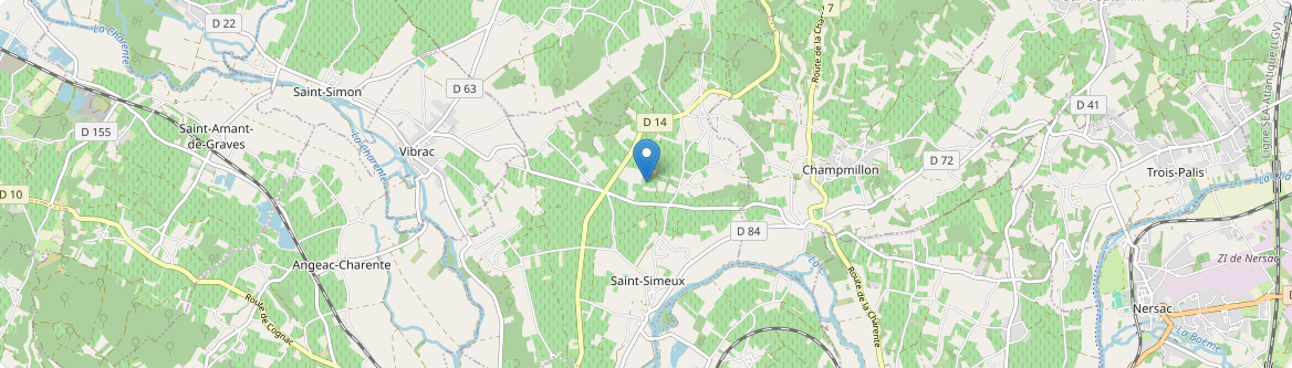 Champmillon - Carte