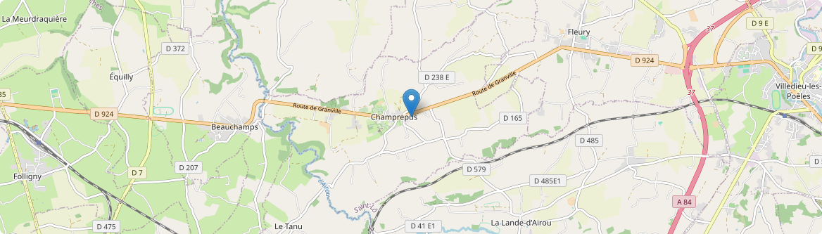 Champrepus - Carte