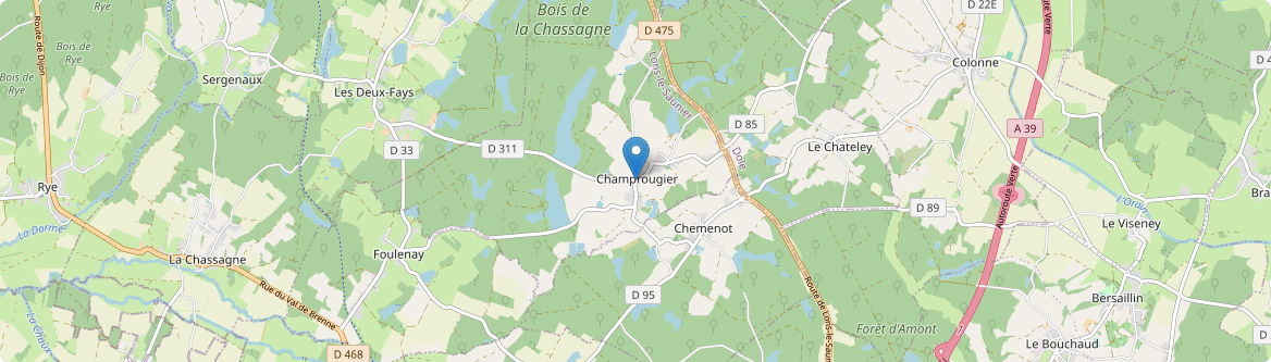 Champrougier - Carte