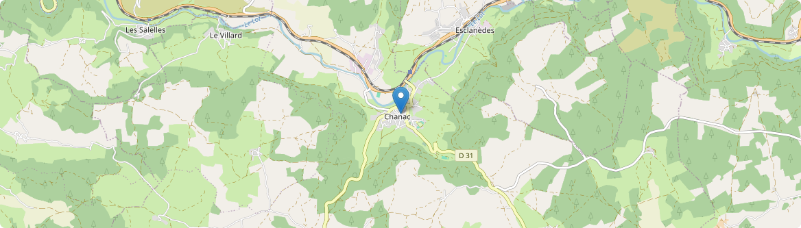 Chanac - Carte