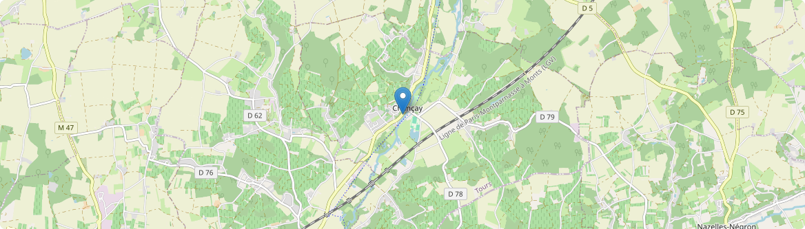 Chançay - Carte