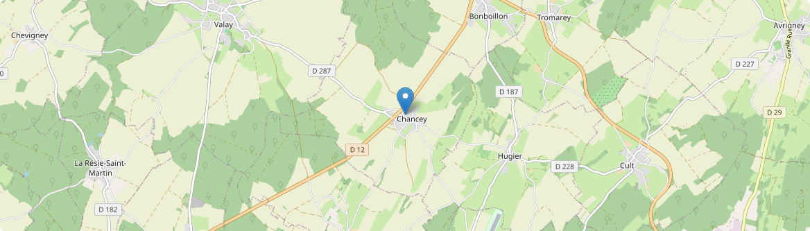 Chancey - Carte