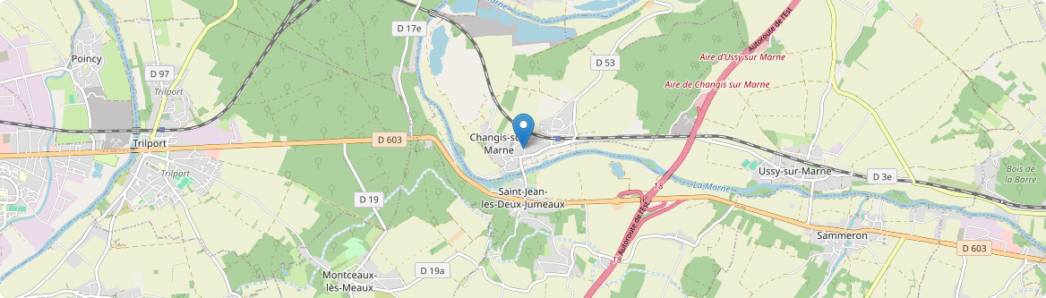 Changis-sur-Marne - Carte