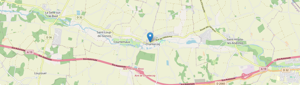 Chantecoq - Carte
