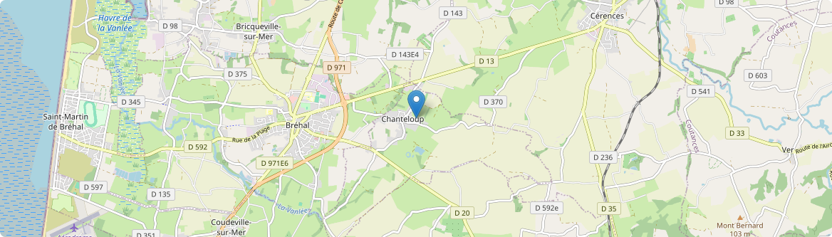 Chanteloup - Carte