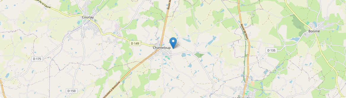 Chanteloup - Carte