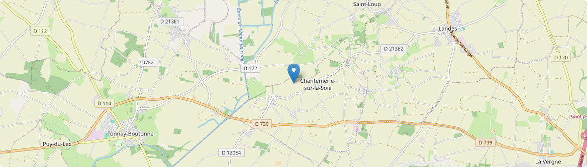 Chantemerle-sur-la-Soie - Carte