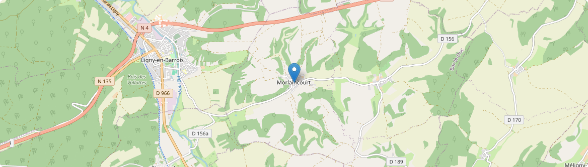 Chanteraine - Carte