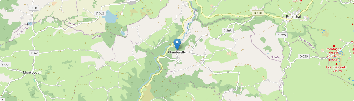 Chanterelle - Carte