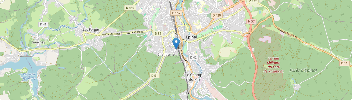 Chantraine - Carte
