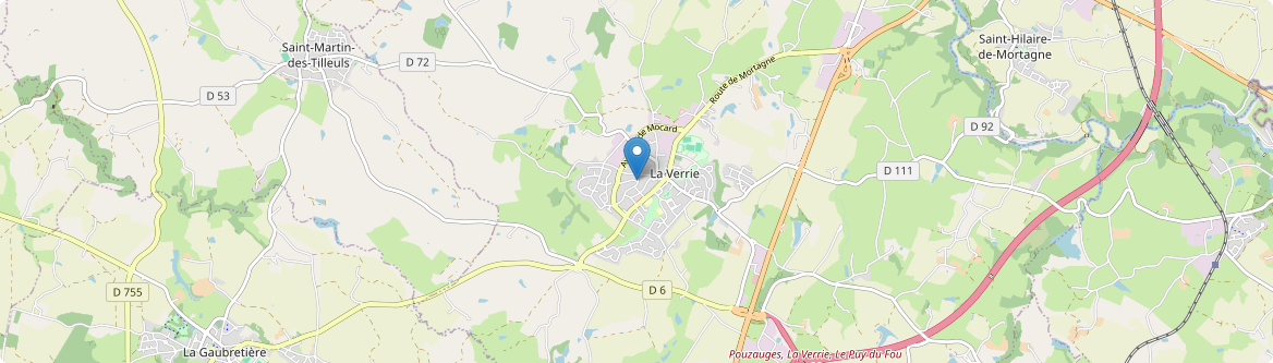 Chanverrie - Carte
