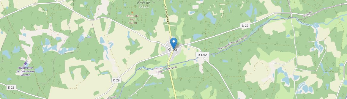 Chaon - Carte