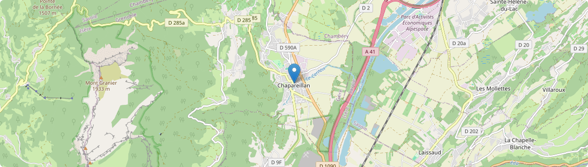 Chapareillan - Carte