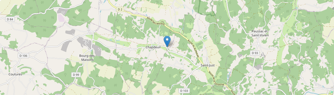 Chapdeuil - Carte