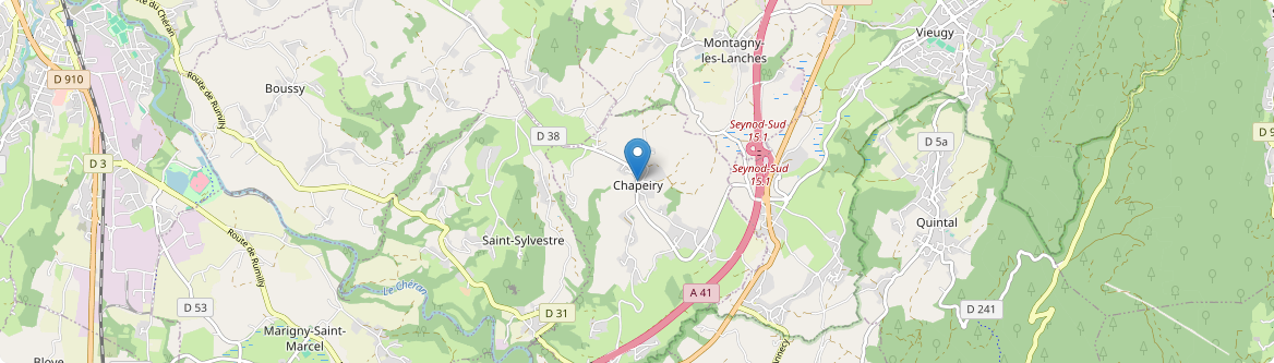 Chapeiry - Carte
