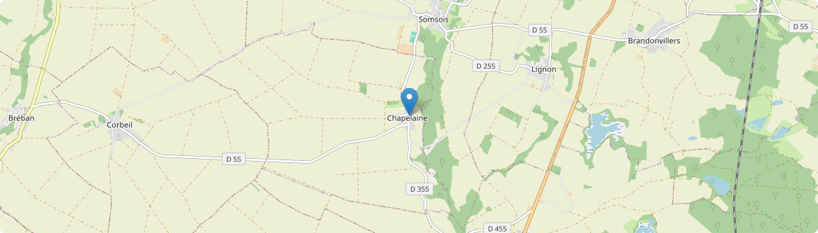 Chapelaine - Carte