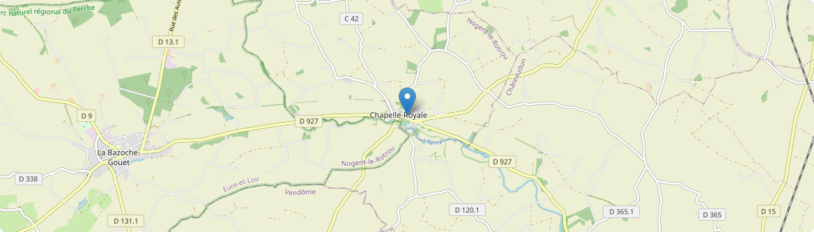 Chapelle-Royale - Carte