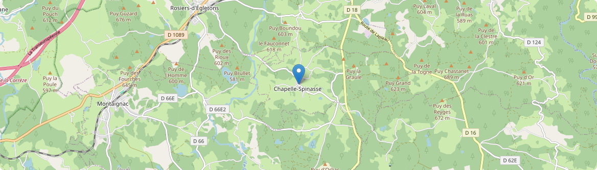 Chapelle-Spinasse - Carte