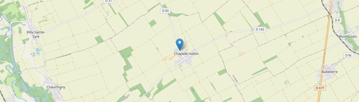Chapelle-Vallon - Carte
