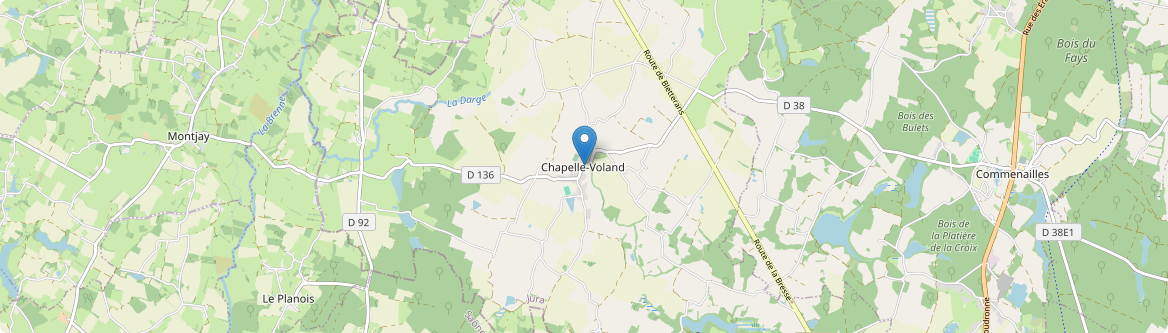 Chapelle-Voland - Carte