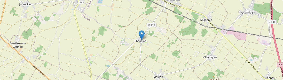 Chapelon - Carte