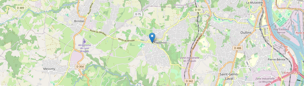 Chaponost - Carte