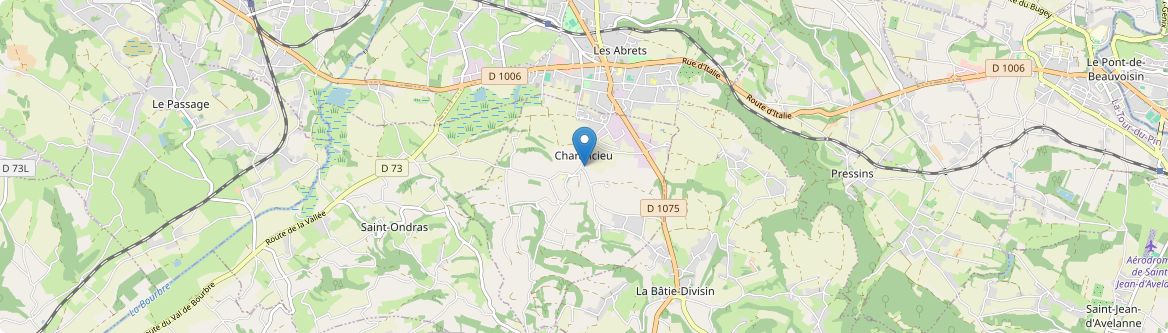 Charancieu - Carte