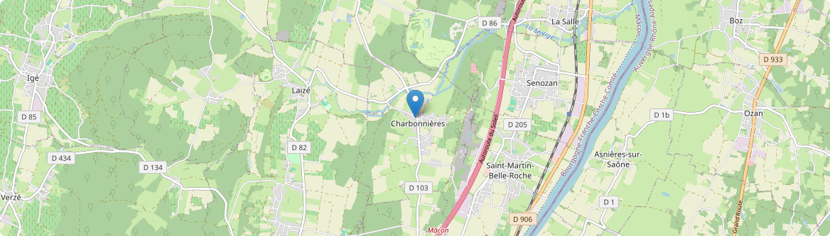 Charbonnières - Carte