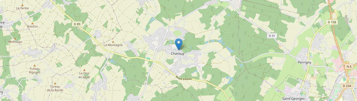 Charbuy - Carte