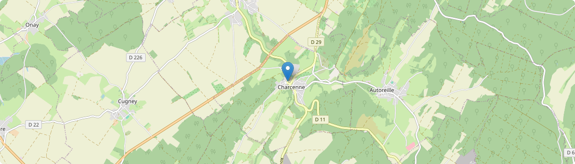 Charcenne - Carte