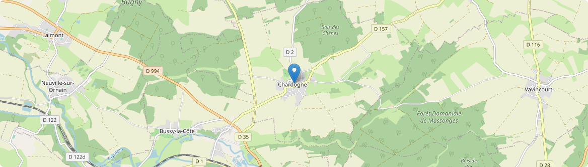 Chardogne - Carte