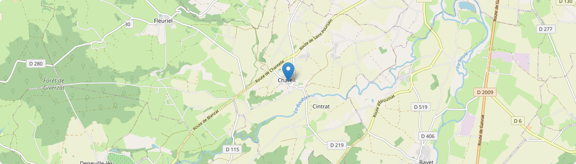 Chareil-Cintrat - Carte