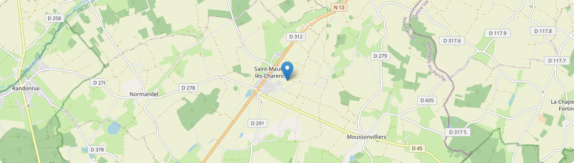 Charencey - Carte