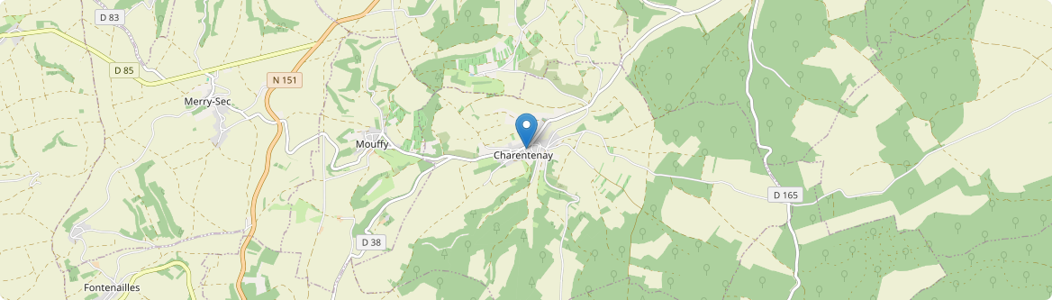 Charentenay - Carte