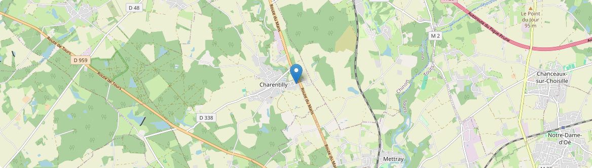 Charentilly - Carte