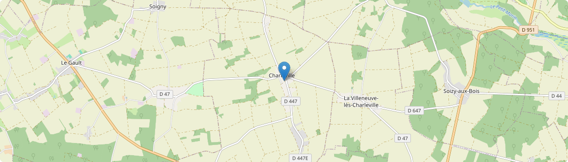 Charleville - Carte