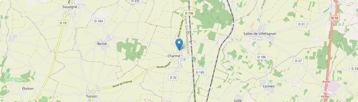 Charmé - Carte