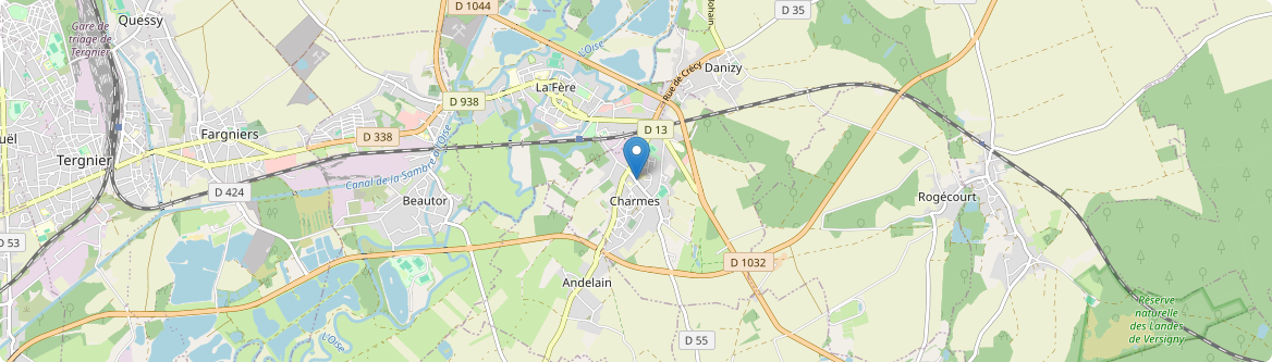 Charmes - Carte