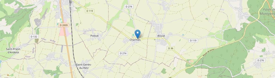 Charmes - Carte