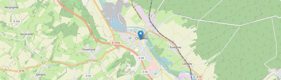 Charmes - Carte