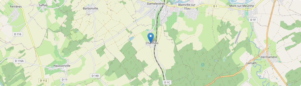 Charmois - Carte