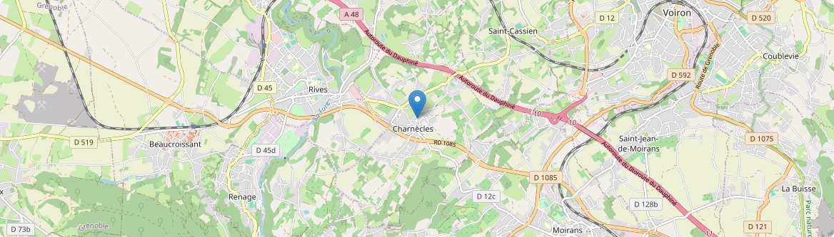Charnècles - Carte