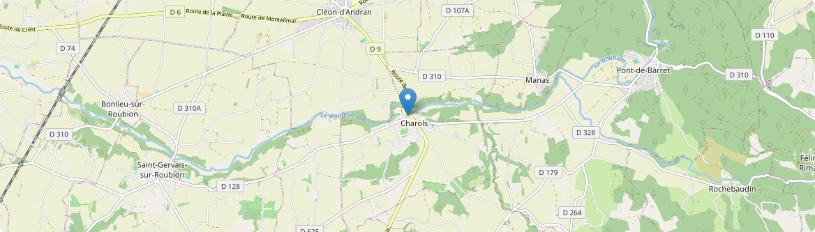 Charols - Carte