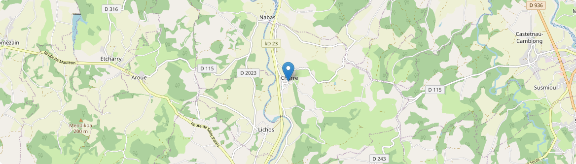 Charre - Carte